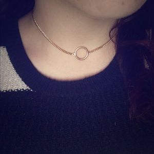 Gold choker
